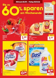 Discounter Prospekt von Netto Marken-Discount Forst Netto Marken-Discount Prospekt: "Aktuelle Angebote", 71 Seiten, 30.09.2026 - 02.10.2026