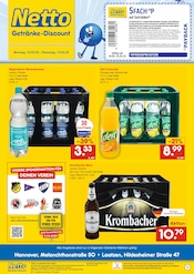 Aktueller Netto Marken-Discount Prospekt mit Krombacher, "DER ORT, AN DEM DU IMMER AUSGEZEICHNETE PREISE FINDEST.", Seite 1