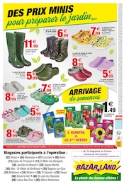 Chaussures Femme Angebote im Prospekt "ARRIVAGES" von Bazarland auf Seite 4