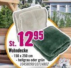 Wohndecke Angebote bei Hornbach Göppingen für 12,95 €