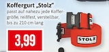 Kaufhaus Stolz Sagard - Koffergurt Angebot im Prospekt Koffergurt bei Kaufhaus Stolz im Sagard Prospekt für 3,99 €
