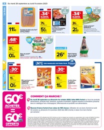 Prix et réduction Saucisson dans le prospectus Carrefour en cours Offre Saucisson dans le catalogue Carrefour du moment à la page 12