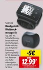 Handgelenk-Blutdruckmessgerät Angebote von SANITAS bei Lidl Frankfurt für 12,99 €