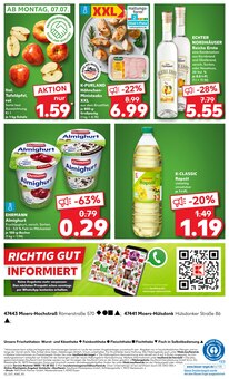Grillfleisch im Kaufland Prospekt "Aktuelle Angebote" mit 62 Seiten (Moers)