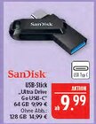 USB-Stick „Ultra Drive Go USB-C“ im Angebot bei Marktkauf in Schweinfurt USB-Stick „Ultra Drive Go USB-C“ Angebote von SanDisk bei Marktkauf Schweinfurt für 9,99 €