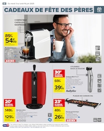 Prix et réduction Plancha Électrique dans le prospectus Carrefour en cours Offre Plancha Électrique dans le catalogue Carrefour du moment à la page 90