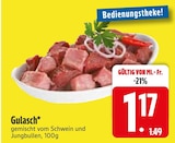 Gulasch im EDEKA Prospekt Gulasch von  im aktuellen EDEKA Prospekt für 1,17 €