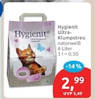 Ultra-Klumpstreu naturweiß von Hygienit für 2,99 € bei budni im Angebot Ultra-Klumpstreu naturweiß von Hygienit im aktuellen budni Prospekt