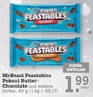 Aktuelles Feastables Peanut Butter Chocolate und weitere Sorten Angebot bei E center in Mainz ab 1,99 €