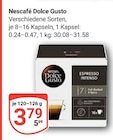 Espresso Intenso Angebote von Nescafé Dolce Gusto bei GLOBUS Neubrandenburg für 3,79 €