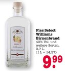 Aktuelles Williams Birnenbrand Angebot bei E center in Frankfurt (Main) ab 9,99 €