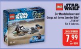 Star Wars Der Mandalorianer und Grogu auf ihrem Speeder Bike Angebote von LEGO bei Marktkauf Görlitz für 7,99 €