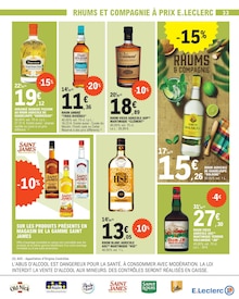 Promo Scotch whisky dans le catalogue E.Leclerc du moment à la page 33