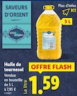 Promo Huile de tournesol à 1,59 € dans le catalogue Lidl à Niort