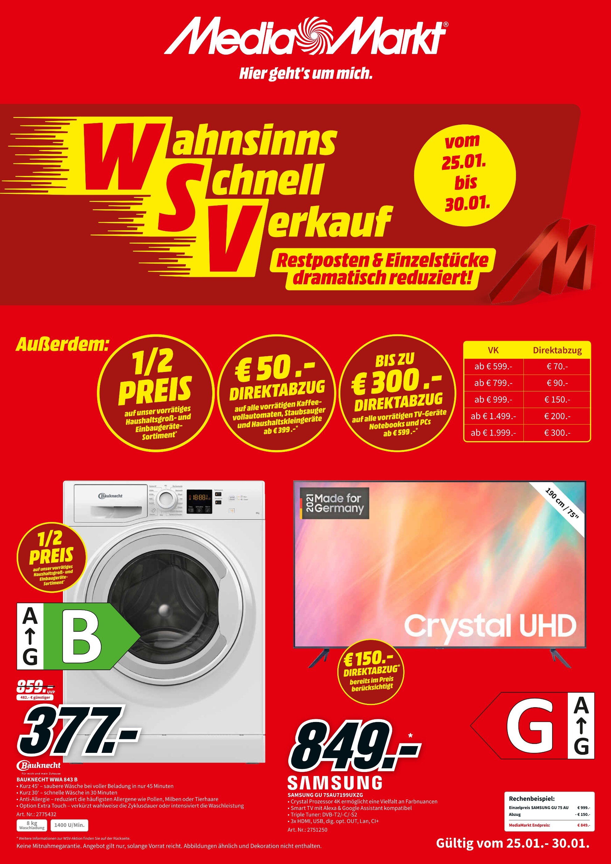 Media-Markt Prospekt für Maikammer mit 9 Seiten Media-Markt Prospekt für Maikammer: "Top Angebote", 9 Seiten, 25.01.2022 - 30.01.2022