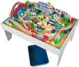 Table avec circuit de train en bois - LUPILU en promo chez Lidl Table avec circuit de train en bois - LUPILU dans le catalogue Lidl