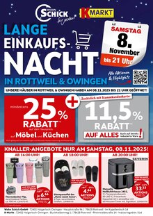 Aktueller Wohn Schick Prospekt (Haigerloch) Wohn Schick Prospekt mit 2 Seiten (Haigerloch)