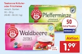 Kräuter- oder Früchtetee Angebote von Teekanne bei Netto Marken-Discount Leipzig für 1,99 €