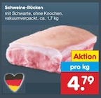Schweine-Rücken im Angebot bei Netto Marken-Discount in Kaiserslautern Schweine-Rücken Angebote bei Netto Marken-Discount Kaiserslautern für 4,79 €