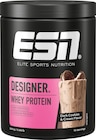 Whey Proteinpulver Designer, Dark Cookie & Cream Geschmack von ESN im aktuellen dm-drogerie markt Prospekt