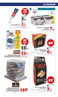 Promo Bûche dans le catalogue Super U du moment à la page 21