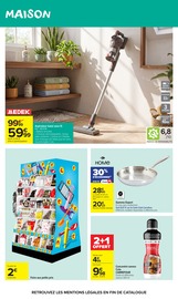 Promos Aspirateur dans le catalogue "Carrefour market" de Carrefour Market Aspirateur en promo dans le catalogue Carrefour Market à la page 48