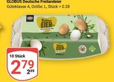 Aktuelles Deutsche Freilandeier Angebot bei GLOBUS in Erlangen ab 2,79 €