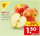 Aktuelles Äpfel rot Angebot bei Netto Marken-Discount in Mönchengladbach ab 1,50 €