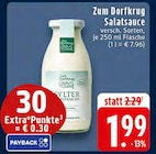 EDEKA Osnabrück - Salatsauce Angebot im Prospekt Salatsauce bei EDEKA im Osnabrück Prospekt für 1,99 €