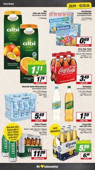 Bier im aktuellen EDEKA Prospekt (Ahlen) Bier im EDEKA Prospekt "Aktuelle Angebote" mit 25 Seiten (Ahlen)