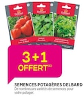 3 +1 offert sur semences potagères de delbard à Delbard dans Vaunaveys-la-Rochette