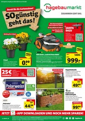 Aktueller Hagebaumarkt Baumarkt Prospekt in Unterhaching und Umgebung, "Bereit für die Gartensaison? SO günstig geht das!" mit 16 Seiten, 08.03.2025 - 15.03.2025