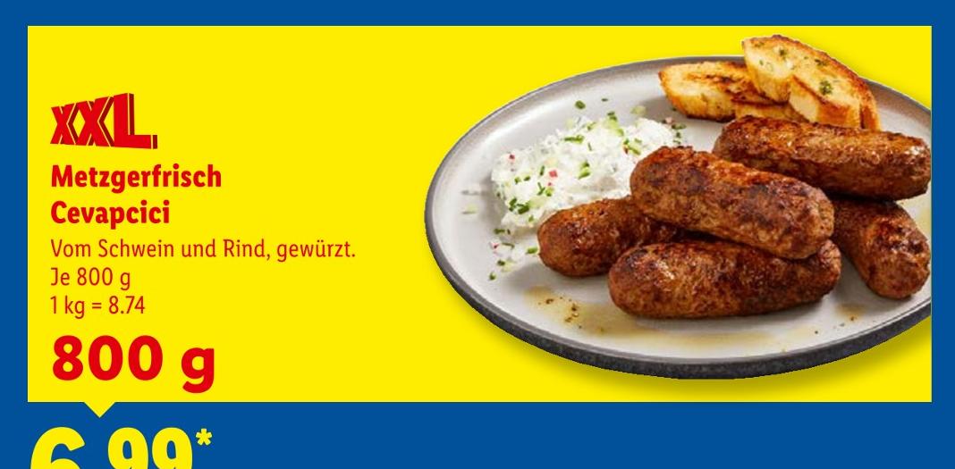 Metzgerfrisch Cevapcici
