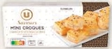 Mini Croques Comté Truffes Surgelés - U SAVEURS en promo à 3,99 € chez Hyper U Mini Croques Comté Truffes Surgelés - U SAVEURS dans le catalogue Hyper U