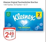 Aktuelles Original Taschentücher Box Duo Angebot bei GLOBUS in Bochum ab 2,49 €