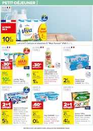 Prix et réduction Danone dans le prospectus Carrefour en cours Offre Danone dans le catalogue Carrefour du moment à la page 11