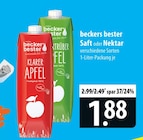 beckers bester Saft oder Nektar im aktuellen Prospekt bei famila Nordost in Jesteburg