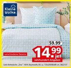 Satin im Segmüller Prospekt Satin-Bettwäsche Sina von Kleine Wolke im aktuellen Segmüller Prospekt für 14,99 €
