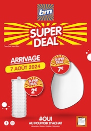 Prospectus B&M à Audincourt, "SUPER DEAL", 16 pages, 07/08/2024 - 31/08/2024