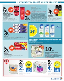 Promo Kleenex dans le catalogue E.Leclerc du moment à la page 37