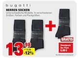 HERREN SOCKEN Angebote von bugatti bei Marktkauf Rottenburg für 13,98 €