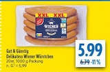 Aktuelles Delikatess Wiener Würstchen Angebot bei diska in Dresden ab 5,99 €