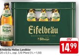 Aktuelle Bier Angebote bei EDEKA in Koblenz Aktuelles Eifelbräu Helles Landbier Angebot bei EDEKA in Koblenz ab 14,99 €