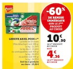 Promo Lessive Pods à 4,36 € dans le catalogue Super U à Doué-la-Fontaine