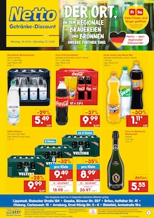 Netto Marken-Discount Prospekt "DER ORT, AN DEM DU IMMER AUSGEZEICHNETE PREISE FINDEST." mit  Seiten (Olsberg)