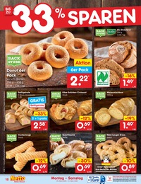 Donuts Angebot im aktuellen Netto Marken-Discount Prospekt auf Seite 22