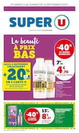 Catalogue Supermarchés de Super U à Villeneuve-Saint-Germain Prospectus Super U à Villeneuve-Saint-Germain, "Super U", 40 pages, 02/09/2025 - 14/09/2025