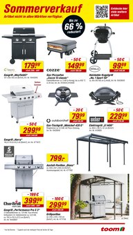 Gasgrill im aktuellen toom Baumarkt Prospekt (Koblenz) Gasgrill im toom Baumarkt Prospekt "Selbermacher-Sommerverkauf" mit 10 Seiten (Koblenz)