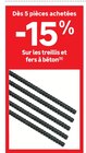 -15% Sur les treillis et fers à béton - LEROY MERLIN -15% Sur les treillis et fers à béton dans le catalogue LEROY MERLIN