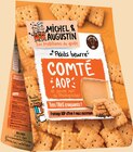 Petits Beurre Comté AOP et Poivre Noir - MICHEL ET AUGUSTIN en promo chez Intermarché Hyper Petits Beurre Comté AOP et Poivre Noir - MICHEL ET AUGUSTIN dans le catalogue Intermarché Hyper